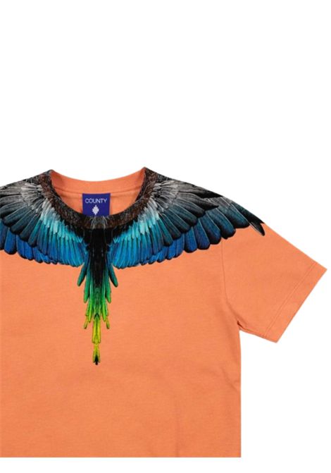 T-shirt bambino pesca in cotone MARCELO BURLON | BTH017PESCA